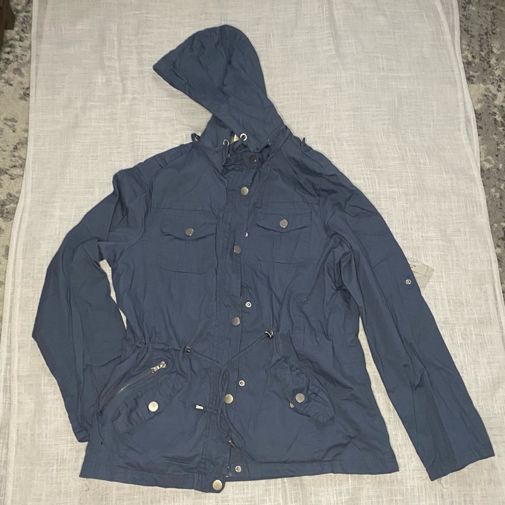 YMI BLUE JUNIOR JACKET, NEW, SIZE L